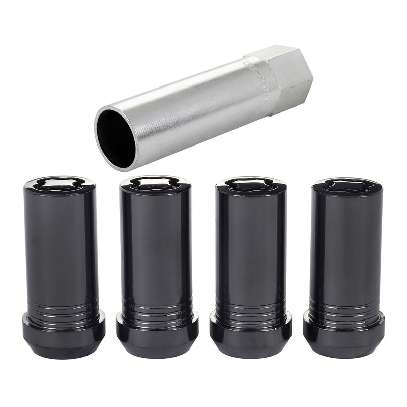McGard | Tuner Style Cone Seat Wheel Locks-Black - Cadillac / Chevrolet 2000-2023