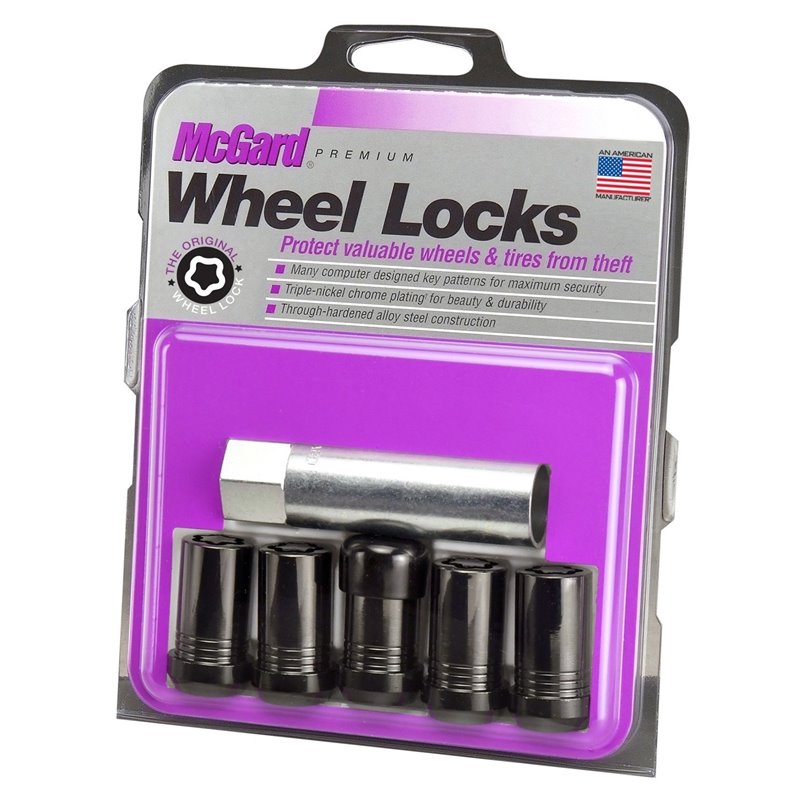 McGard | Tuner Style Cone Seat Wheel Locks-Black - Envision / Gladiator / Wrangler (JL) 2018-2024
