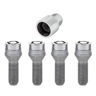 McGard | Cone Seat Style Wheel Lock Bolts-Chrome - BMW / Volvo 2000-2023