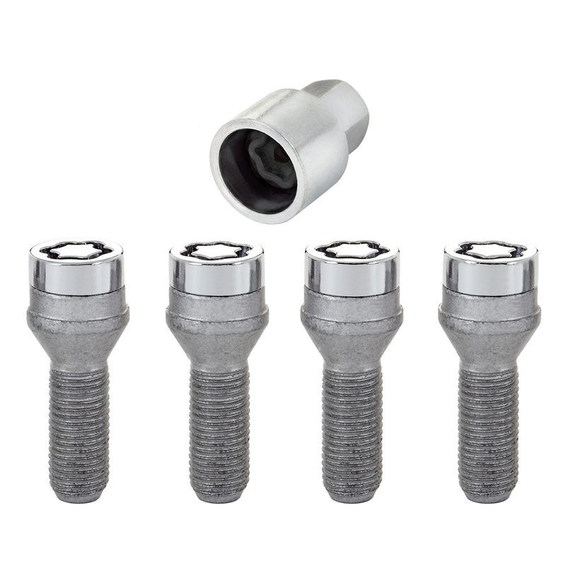 McGard | Cone Seat Style Wheel Lock Bolts-Chrome - BMW / Volvo 2000-2023