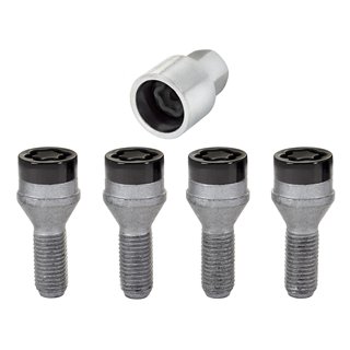 McGard | Cone Seat Style Wheel Lock Bolts-Black - BMW 1990-2020