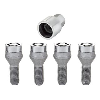 McGard | Cone Seat Style Wheel Lock Bolts-Chrome - BMW 1990-2020