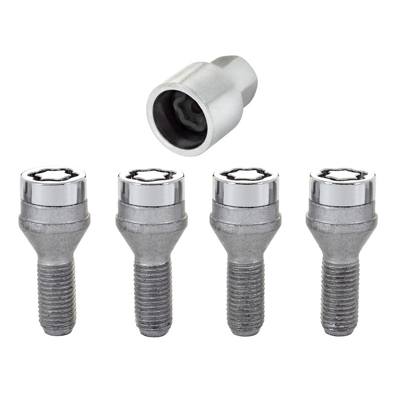 McGard | Cone Seat Style Wheel Lock Bolts-Chrome - BMW 1990-2020