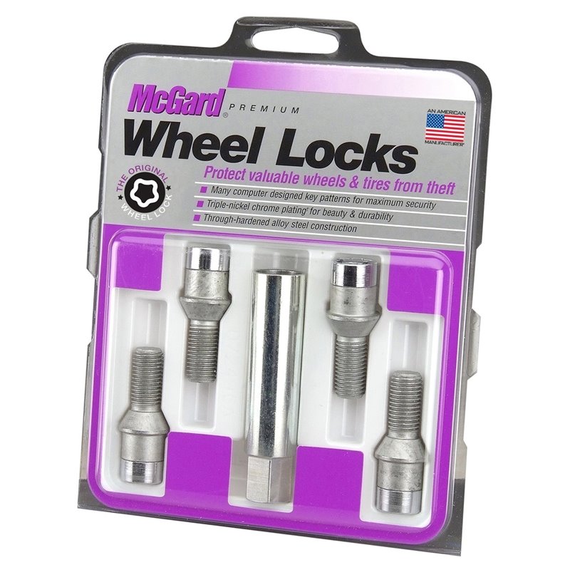 McGard | Tuner Style Cone Seat Wheel Lock Bolts-Chrome