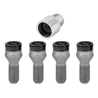 McGard | Cone Seat Style Wheel Lock Bolts-Black - BMW 2006-2024