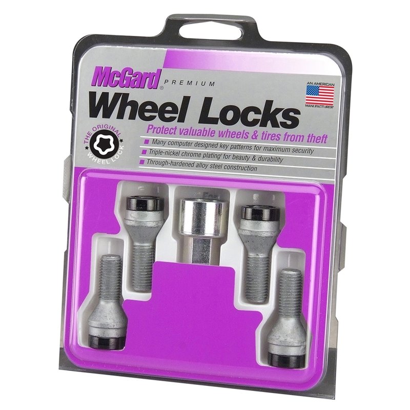 McGard | Cone Seat Style Wheel Lock Bolts-Black - BMW 2006-2024