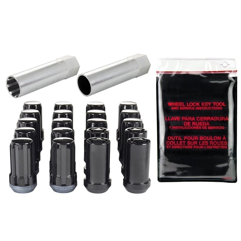 McGard | Tuner Style Cone Seat Wheel Installation Kit-Black - Acura / Buick / Cadillac / Chevrolet / Chrysler / Dodge 2000-2024