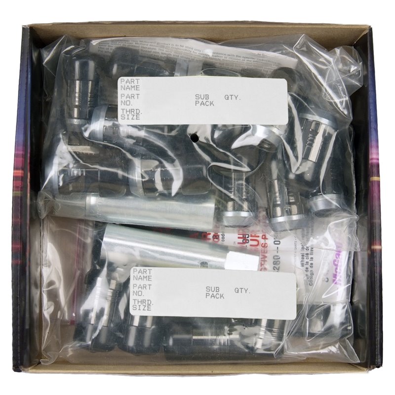 McGard | Tuner Style Cone Seat Wheel Installation Kit-Black - Acura / Buick / Cadillac / Chevrolet / Chrysler / Dodge 2000-2024