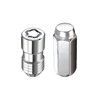 McGard | Cone Seat Exposed Style Wheel Installation Kit-Chrome - Acura / Buick / Cadillac / Chevrolet / Chrysler / Dodge 2000-20