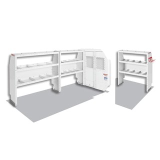 WeatherGuard | Commercial Shelving Van Package - Transit-150 / Transit-250 / Transit-350 / Transit-350 HD  2015-2021