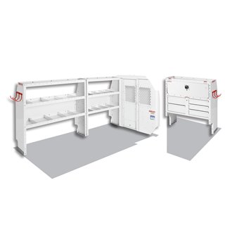 WeatherGuard | Cable Plumber Van Package - Transit-150 / Transit-250 / Transit-350 / Transit-350 HD  2015-2021