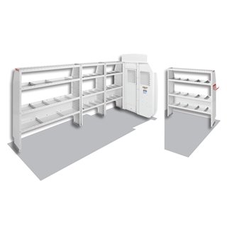 WeatherGuard | Commercial Shelving Van Package - Transit-150 / Transit-250 / Transit-350 / Transit-350 HD  2015-2021