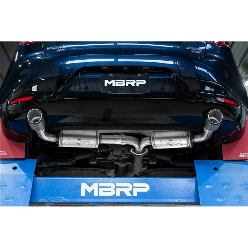 MBRP | Exhaust 2.5" Axle-Back; Dual Rear Exit - 3 2.5L 2019-2024