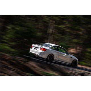 MBRP | Exhaust 3in. Resonator-Back; Quad Rear Exit; T304 - M2 Competition 3.0T 2019-2021