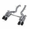 MBRP | Exhaust 3in. Resonator-Back; Quad Rear Exit; T304 - M2 Competition 3.0T 2019-2021
