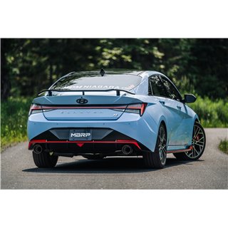 MBRP | Exhaust 3in. Cat-Back; Dual Split Rear Exit; Active; T304 - Elantra N 2.0T 2022-2023