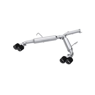 MBRP | Exhaust 3in. Axle-Back; Dual Split Quad Rear Exit; T304 - Forte GT / GT Limited 1.6T 2022-2024