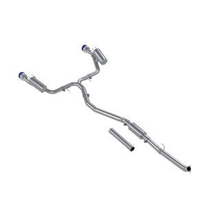 MBRP | Exhaust 3in. Cat Back; 2.5in Dual Split Rear; T304; BE - Integra / Civic Si 1.5T 2022-2024