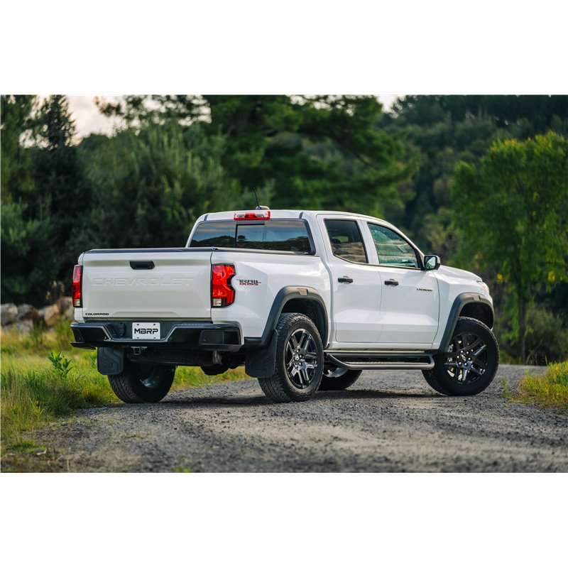 MBRP | Exhaust 3in. Cat Back; Single High Clearance Rear Exit; T304 - Colorado / Canyon 2.7T 2023-2024