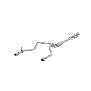 MBRP | Exhaust 3in. Cat Back; 2.5in. Dual Rear; AL - Silverado / Sierra 1500 2.7T 2019-2024