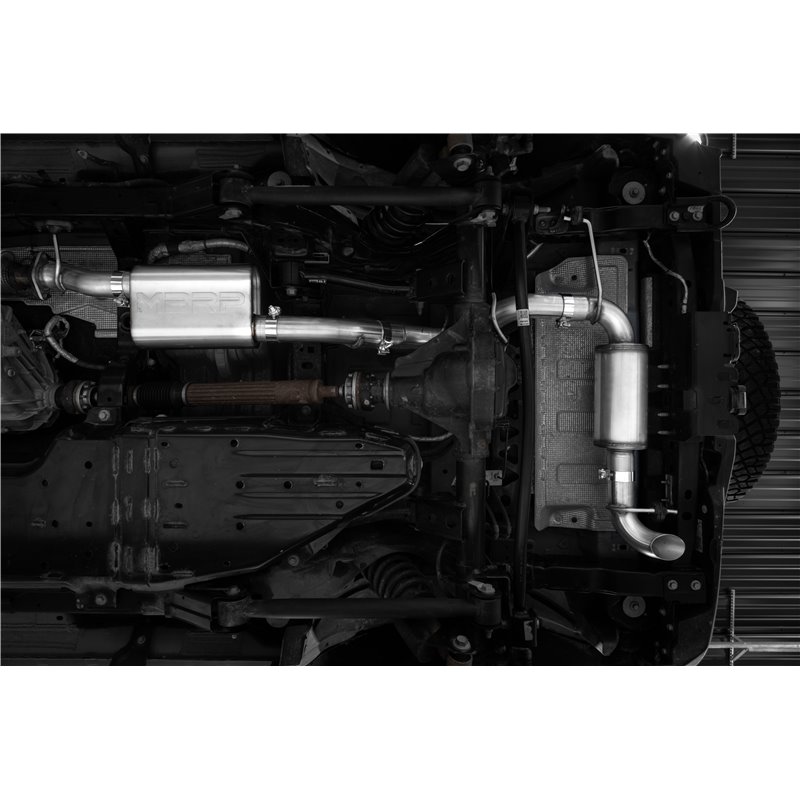 MBRP | Exhaust 3" Cat-Back, Single Rear Exit, High Clearance, T304 - Bronco 2.3T / 2.7T 2021-2024