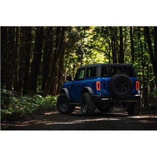 MBRP | Exhaust 3" Cat-Back, Single Rear Exit, High Clearance, AL - Bronco 2.3T / 2.7T 2021-2024