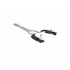 MBRP | Exhaust 3in. Cat Back; with Quad 4in. Dual Wall Tips; Street Version; Black Coated - Mustang GT / GT Premium 5.0L 2024