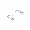 MBRP | Exhaust 2.5in. Axle-Back with Quad 4in.Tips; Race Version; AL - Mustang GT / GT Premium 5.0L 2024