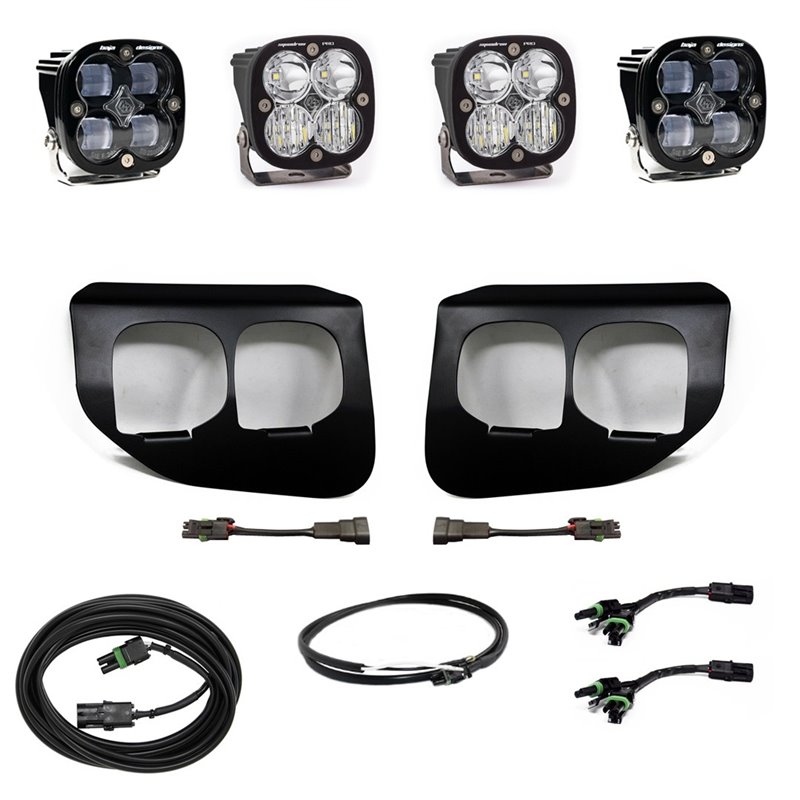 Baja Designs | - 447736UP - Squadron SAE/Pro Fog Pocket Light Kit