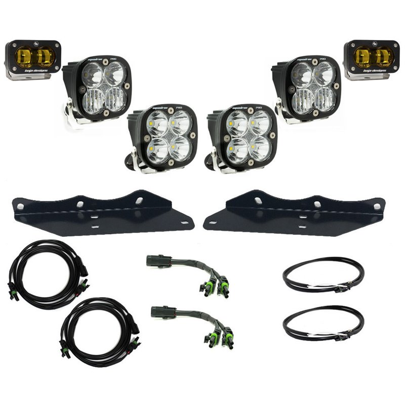 Baja Designs | - 448177 - Ford Raptor Squadron/S2 SAE ?Pro? Fog Pocket Light Kit