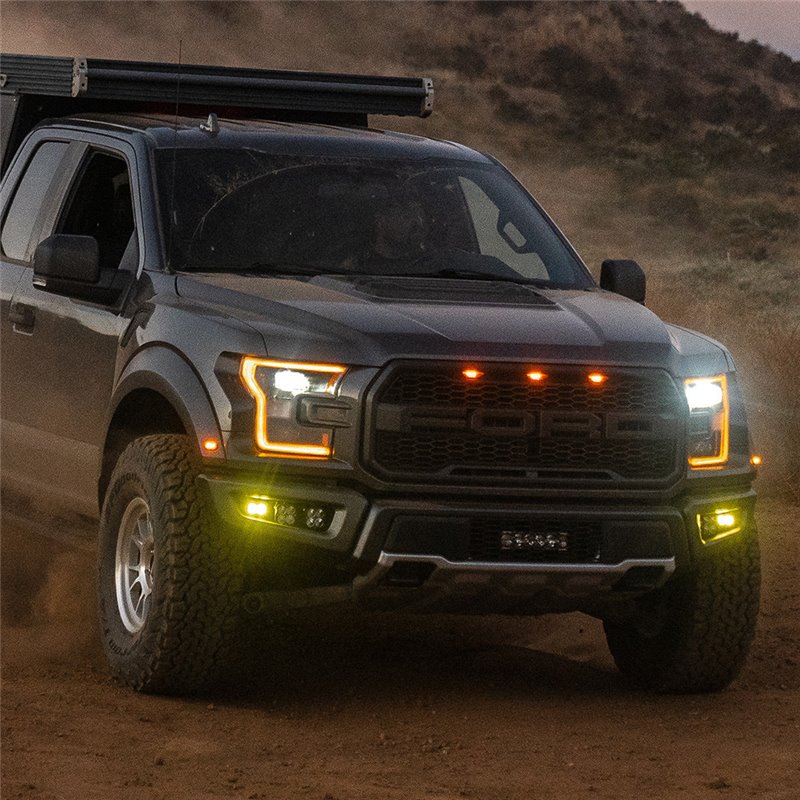 Baja Designs | - 448177 - Ford Raptor Squadron/S2 SAE ?Pro? Fog Pocket Light Kit
