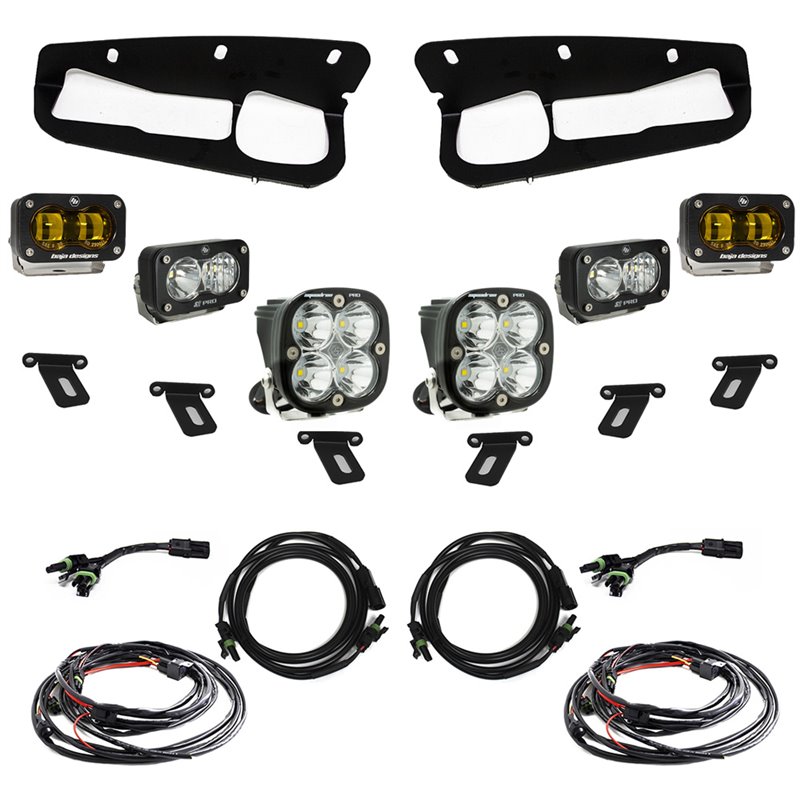 Baja Designs | - 448179 - Ford Bronco S2 SAE ?Pro? Fog Pocket Light Kit