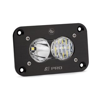 Baja Designs | - 481003 - S2 Pro Black Flush Mount LED Auxiliary Light Pod
