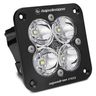 Baja Designs | - 491006 - Squadron Pro Black Flush Mount LED Auxiliary Light Pod