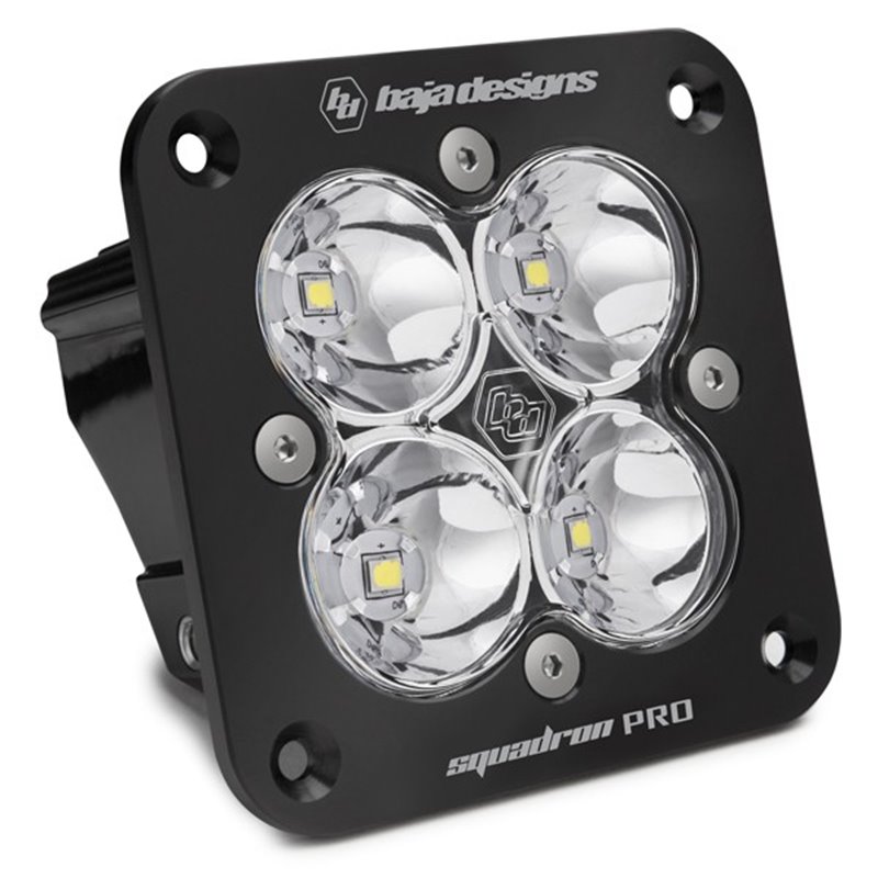 Baja Designs | - 491006 - Squadron Pro Black Flush Mount LED Auxiliary Light Pod