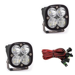 Baja Designs | - 497803 - Squadron Pro Black LED Auxiliary Light Pod Pair