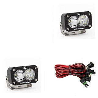 Baja Designs | - 547803 - S2 Sport Black LED Auxiliary Light Pod Pair