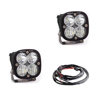 Baja Designs | - 557803 - Squadron Sport Black LED Auxiliary Light Pod Pair