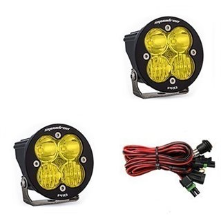 Baja Designs | - 597813 - Squadron-R Pro Black LED Auxiliary Light Pod Pair