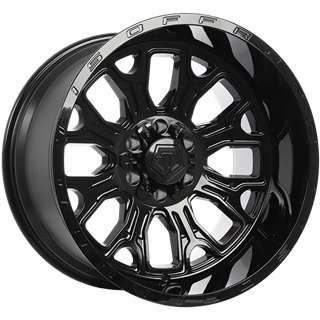 TIS Wheels | 560 20x12.0 ET-44 - Gloss Black