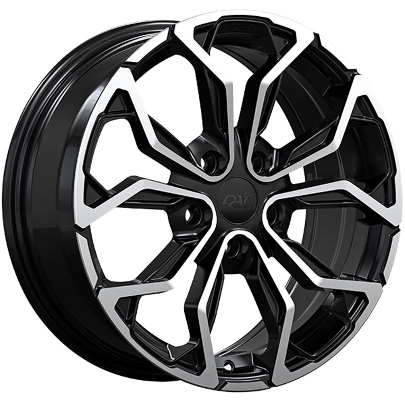 DAI | MUSE 17x7.0 ET45 - Gloss Black - Machined Face