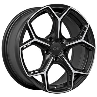 DAI | WIDOW 15x6.5 ET40 - Gloss Black - Machined Face
