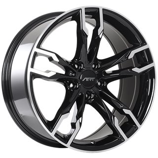 ART Replica | REPLICA 165 19x8.5 ET35 - Gloss Black - Machined Face