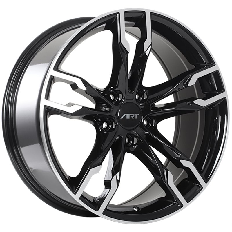 ART Replica | REPLICA 165 19x8.5 ET35 - Gloss Black - Machined Face