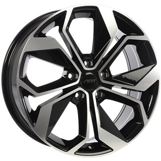 ART Replica | REPLICA 309 15x6.5 ET38 - Gloss Black - Machined Face