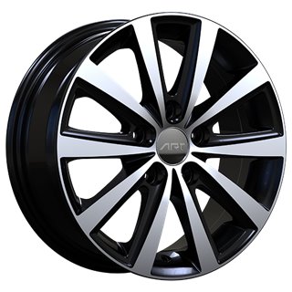ART Replica | REPLICA 335 15x6.0 ET38 - Gloss Black - Machined Face