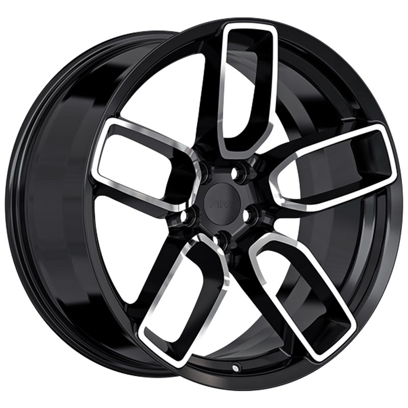 ART Replica | REPLICA 348 20x11.0 ET20 - Satin Black - Machined Face