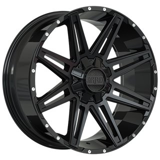 Ruffino HARD | PHANTOM 20x9.0 ET20 - Gloss Black