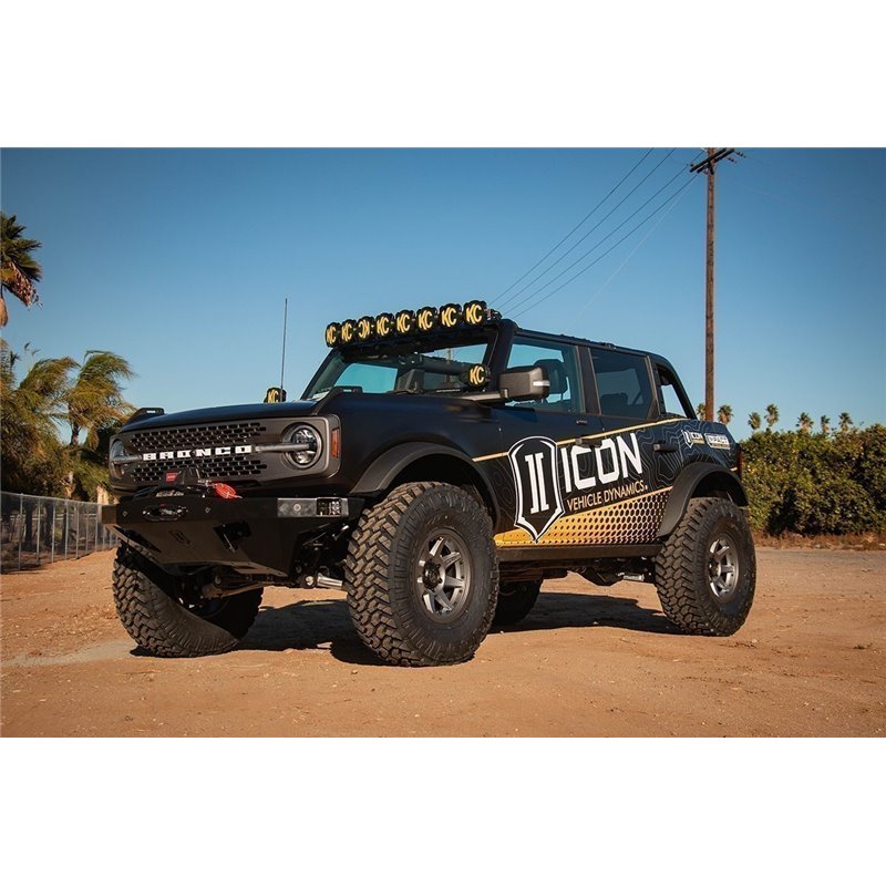ICON Alloys | 2021-2023 Ford Bronco, Rear Billet Lower Link Kit