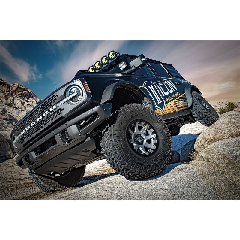 ICON Alloys | 2021-2023 Ford Bronco, Front, 1.5-4 Lift, 2.5 VS RR Coilover Kit